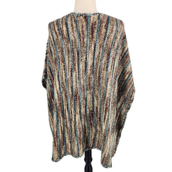 SALE POL Knit Crochet Boho Open Cardigan Sweater Womens Size Large - Picture 5 of 7